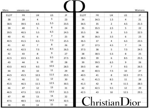 dior shoes size 12|christian Dior size chart.